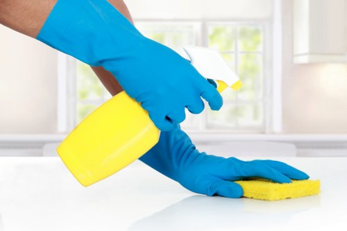 Washroom and kitchen cleaning for a Uxbridge commercial property