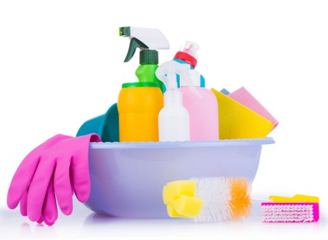 After builders cleaning team removing dust and debris in a Uxbridge home