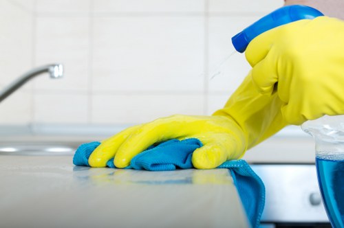 Equipment used for patio cleaning at a Uxbridge home