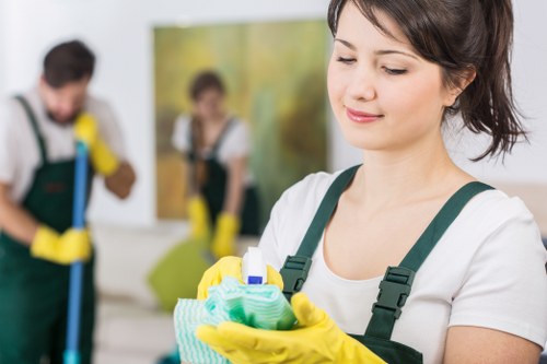 Legal terms for a UK cleaning service under England and Wales law