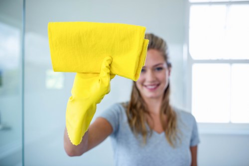 Local sofa cleaner working in an Uxbridge property